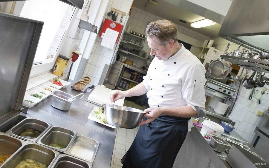 Chef-kok Franz-Josef Steinberg