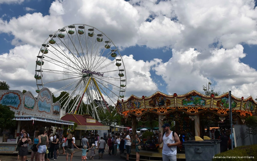 Funfair in Wenden