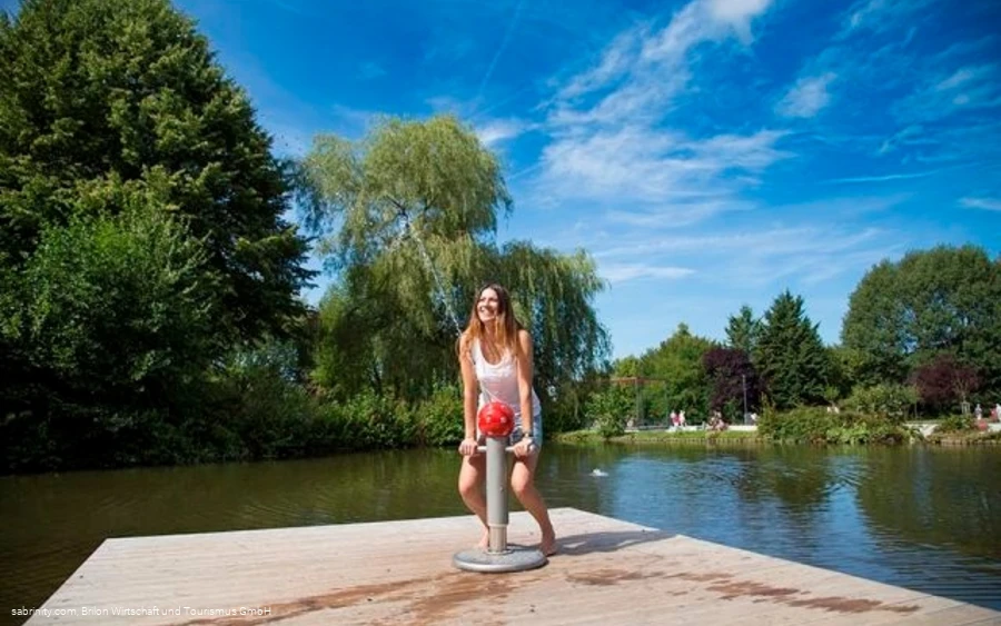 Wasserspritze Kurpark Brilon