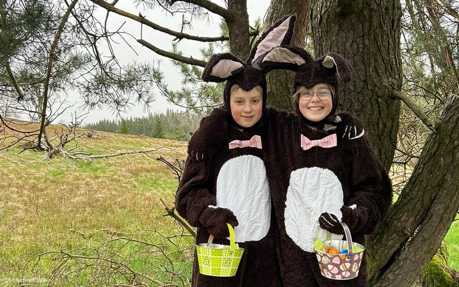 Osterhasen, Ostereiersuche Usseln.jpg