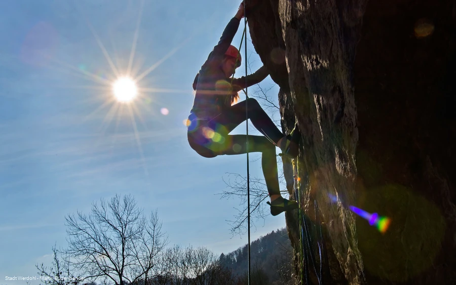 Kletterfelsen Lenneplatte 1