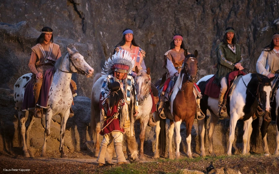 Karl May Festspiele am Abend Karl May Festspiele am Abend