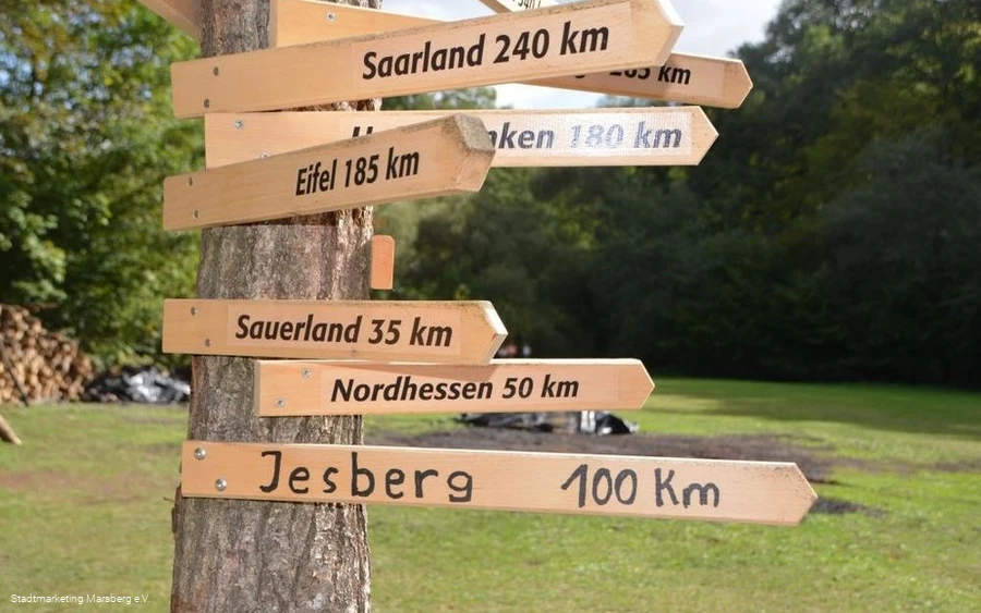 Wegweiser Freizeitanlage Grube Reinhard Wegweiser Freizeitanlage Grube Reinhard
