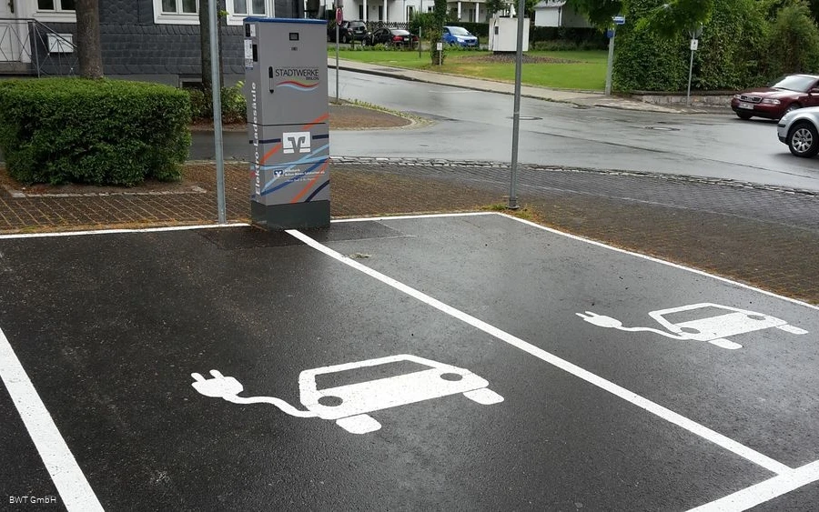 Stellplätze Volksbankparkplatz