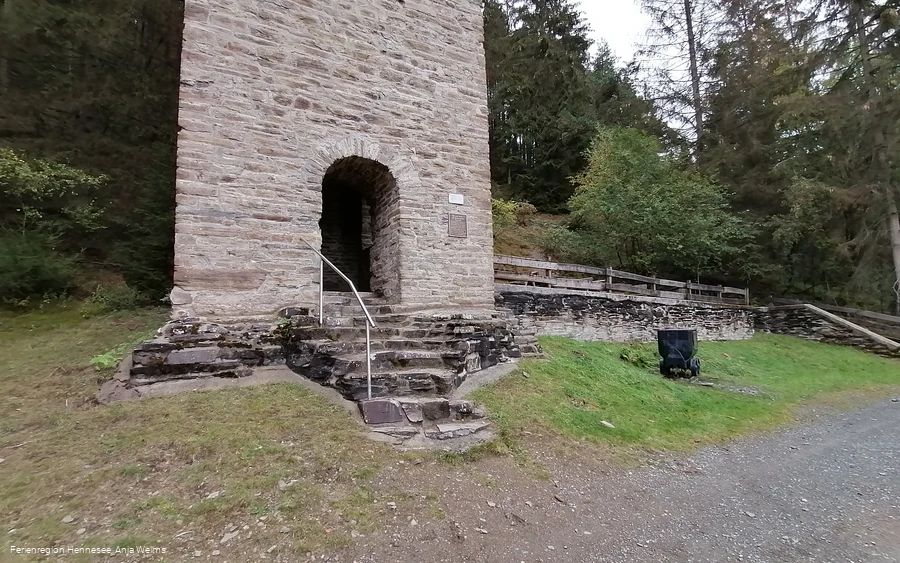 Kamin am Bergbau Wanderweg Ramsbeck