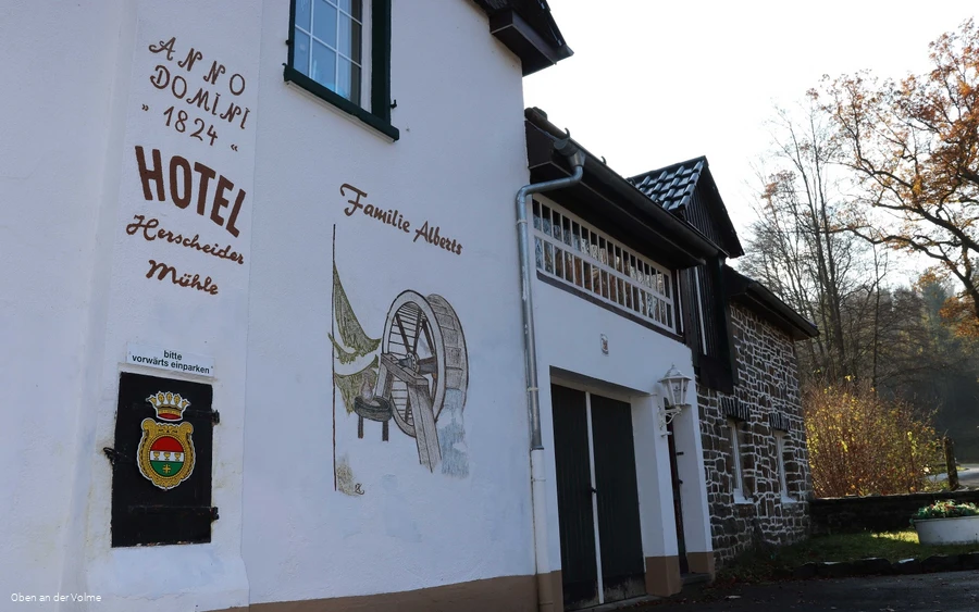 Landhotel Herscheider Mühle - © Oben an der Volme