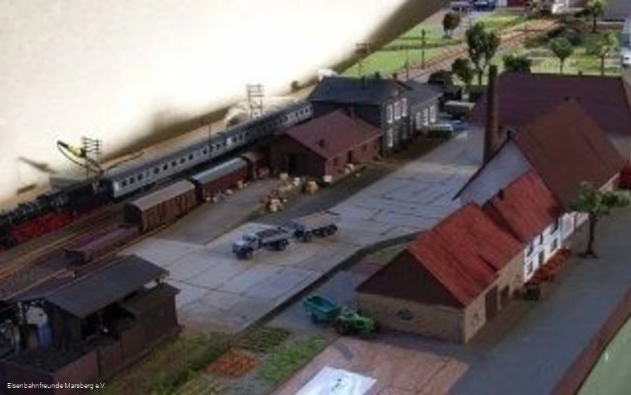 Modelleisenbahn-Schauanlage