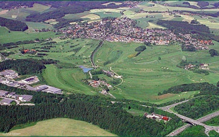 Luftbild vom Golf-Areal