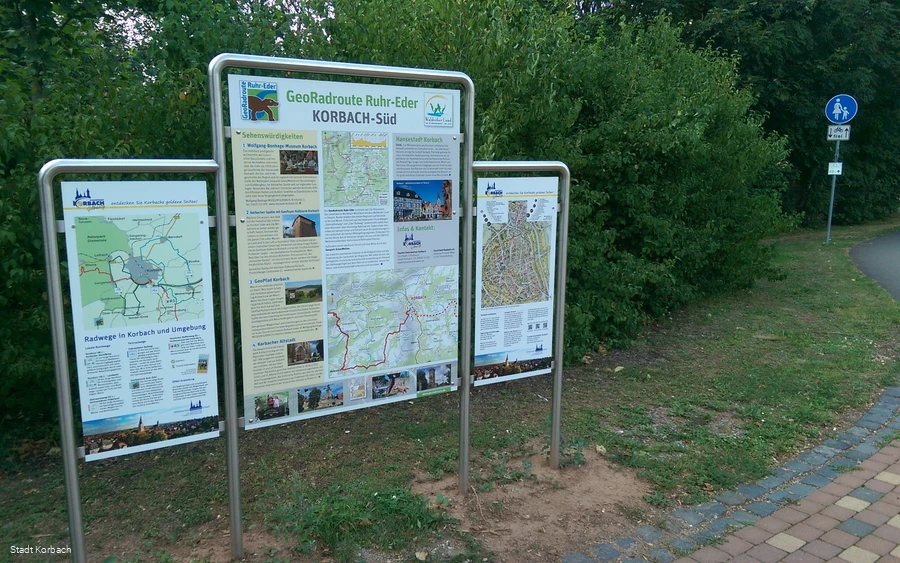 Infotafel Radknoten Korbach