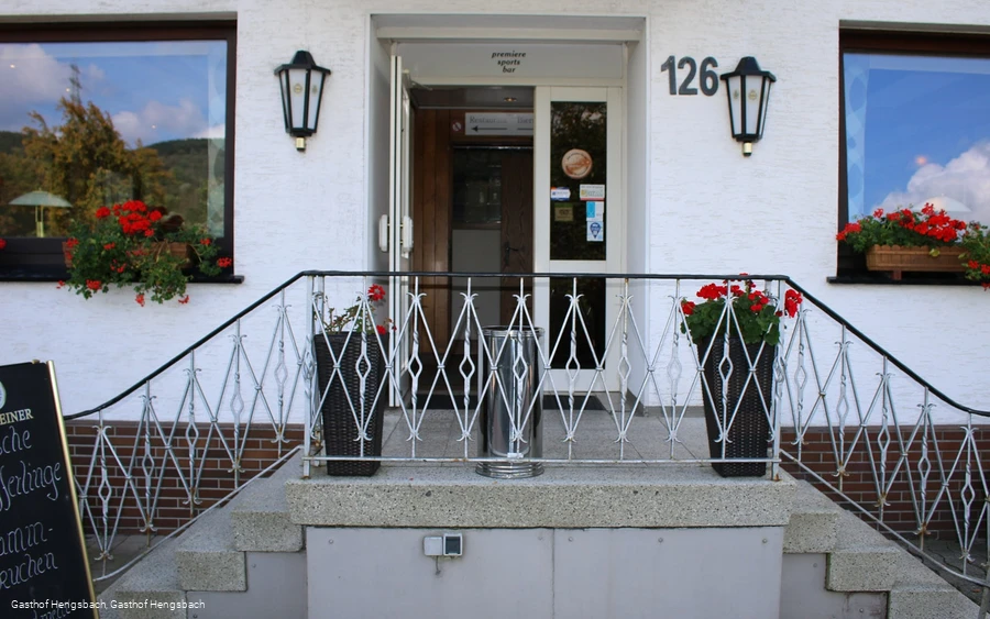 Gasthof Hengsbach Bestwig, Eingang