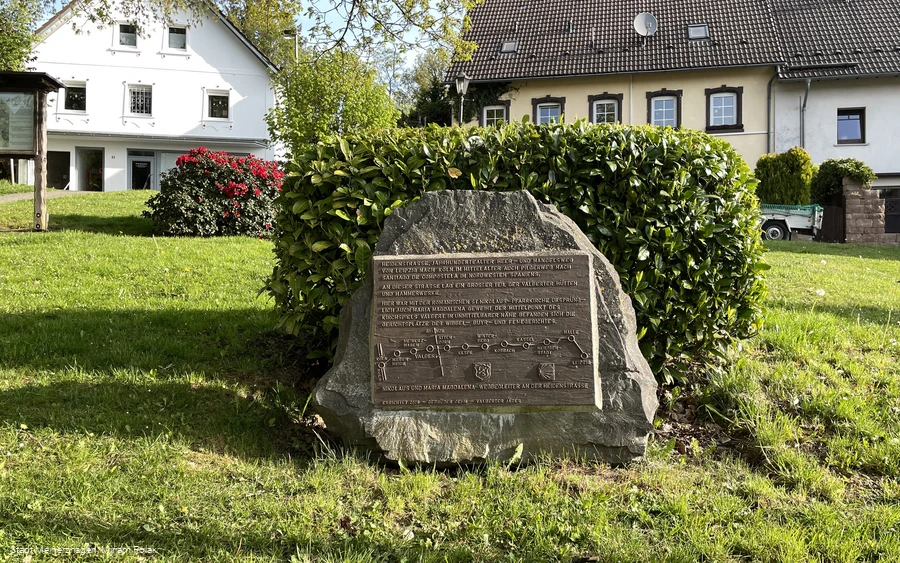 Pilgerstein Heidenstraße