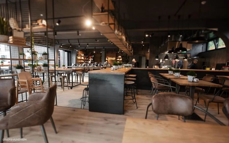 Innenbereich mit Küche