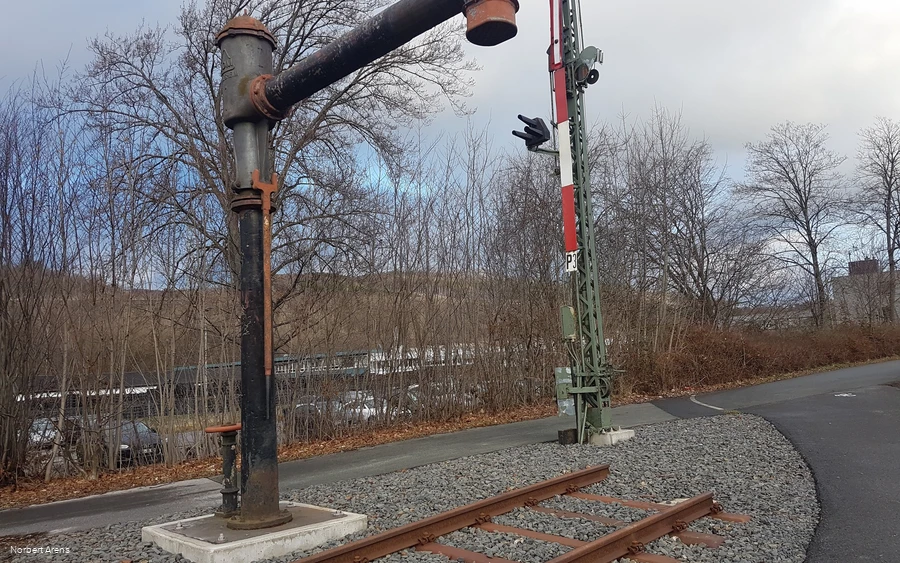 Bahn-Wasserkran und Signal Denkmal Bahn-Wasserkran und Signal Denkmal