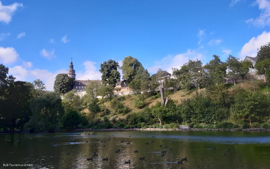 Schloss Berleburg - Blick vom Park Schloss Berleburg - Blick vom Park
