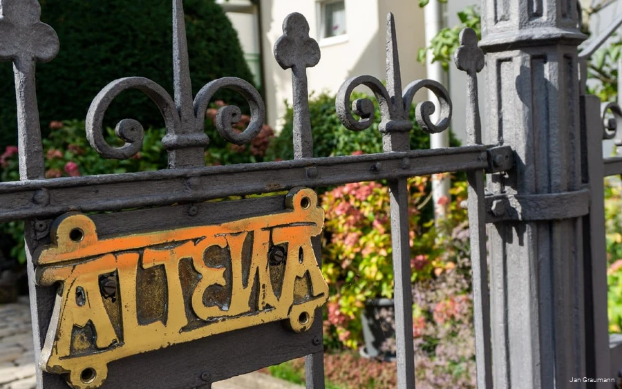 Fence with Altena lettering