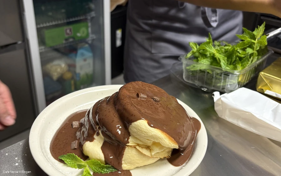 Soufflée im Café Ne.Na