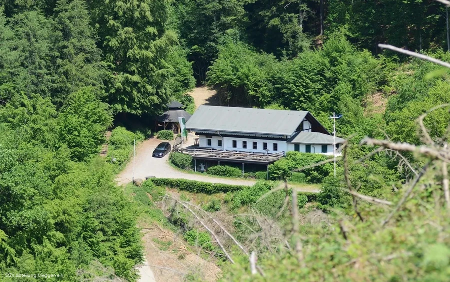 SGV Hütte Meggen Luftbild