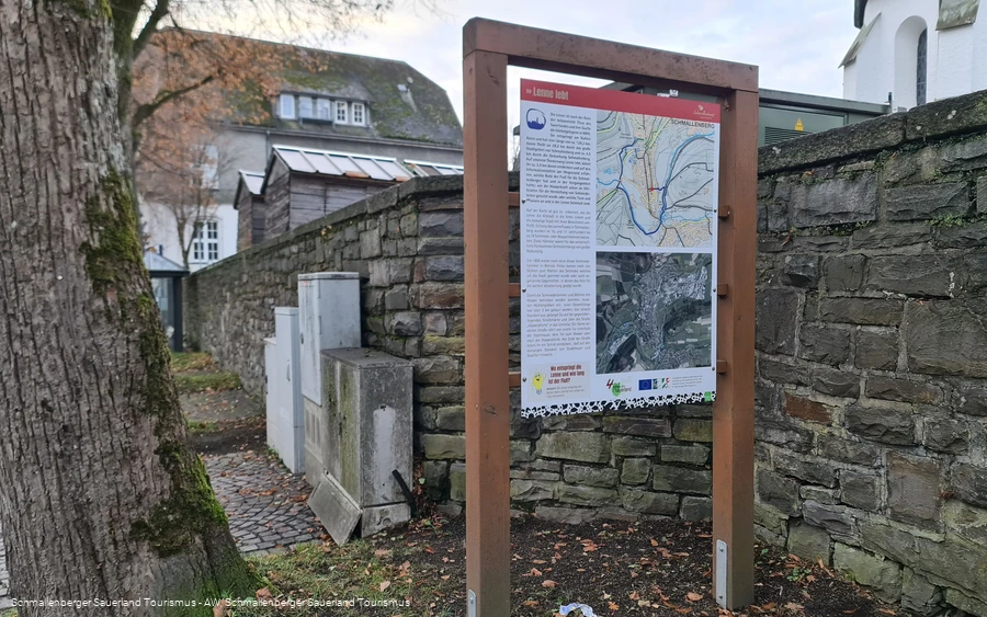 Infotafel "Lenne lebt" - Startpunkt