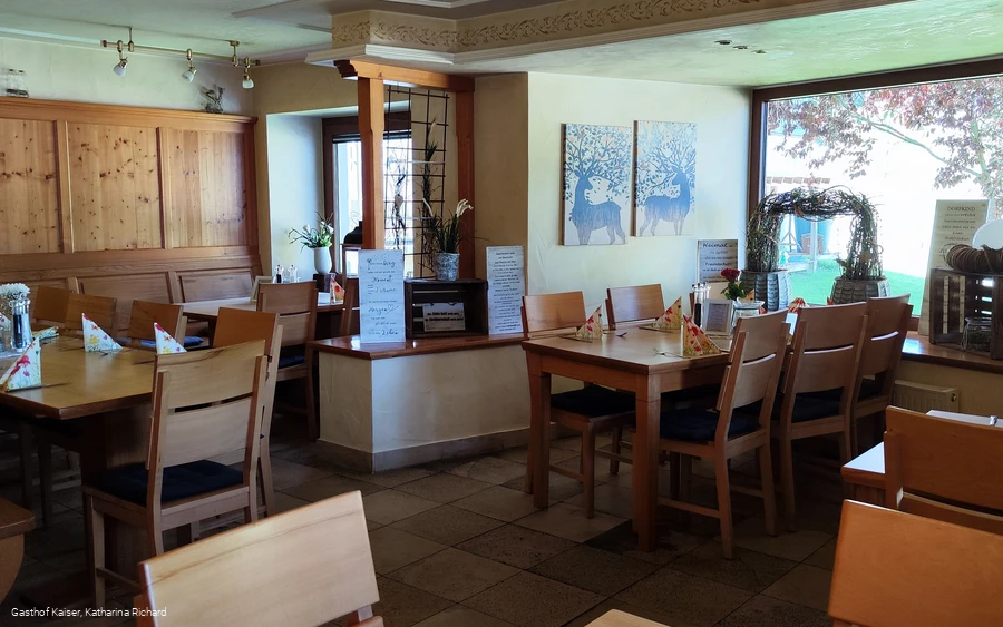 Wirtsstube im Gasthof Kaiser