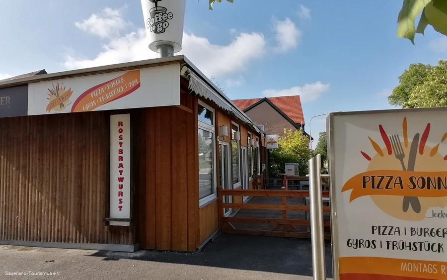 Außenansicht Pizza Sonne