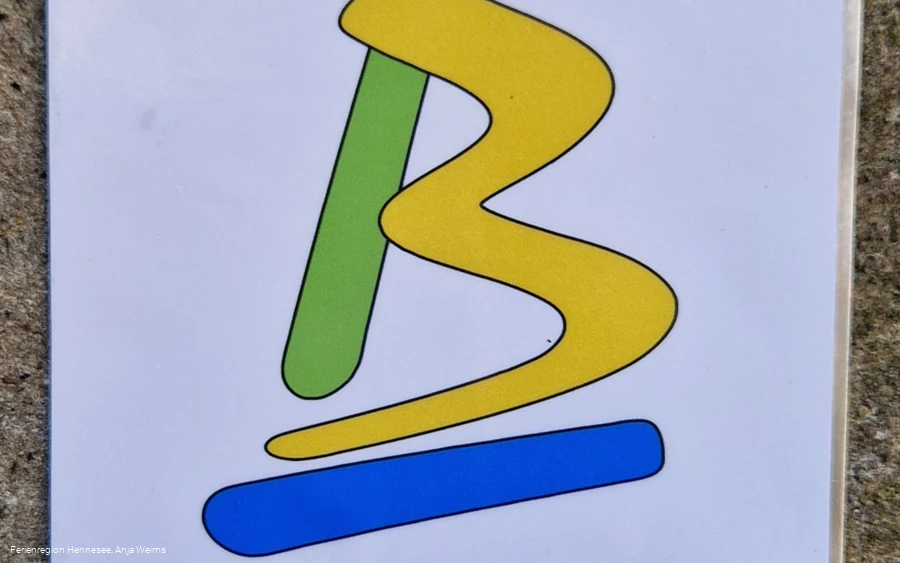 Wegezeichen BestWeg Nuttlar