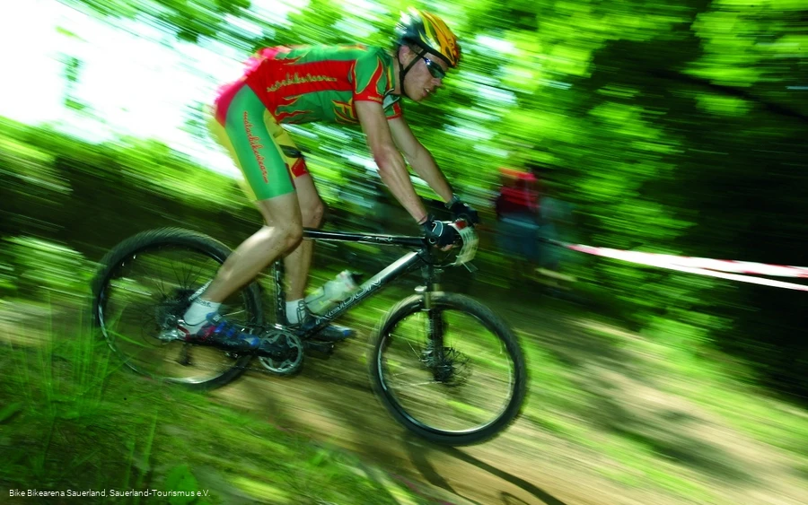 Mountainbiker Bike Bikearena Sauerland Mountainbiker Bike Bikearena Sauerland