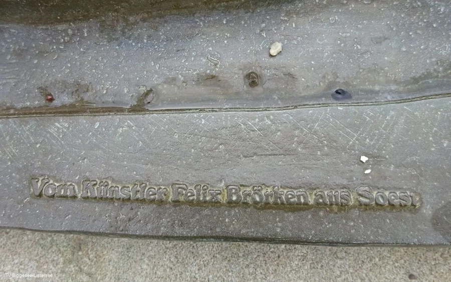 Blinden Stadtmodel der Hansestadt Attendorn