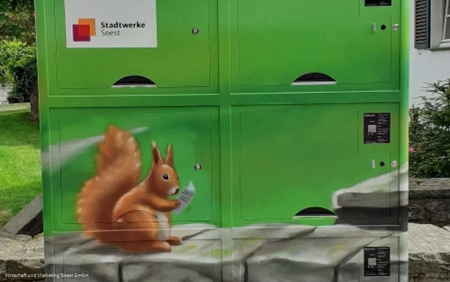 E-Bike-Ladestation Teichsmühle