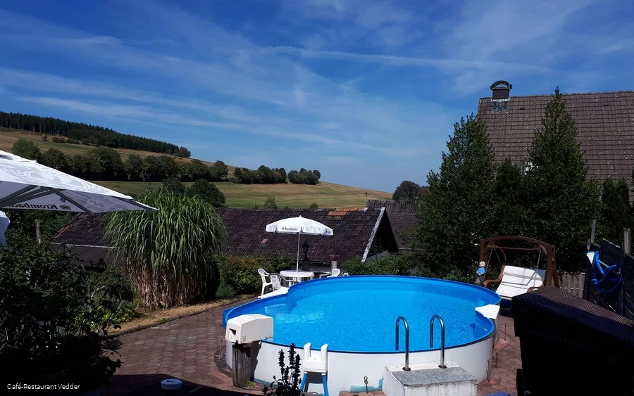 Außenpool Café-Restaurant