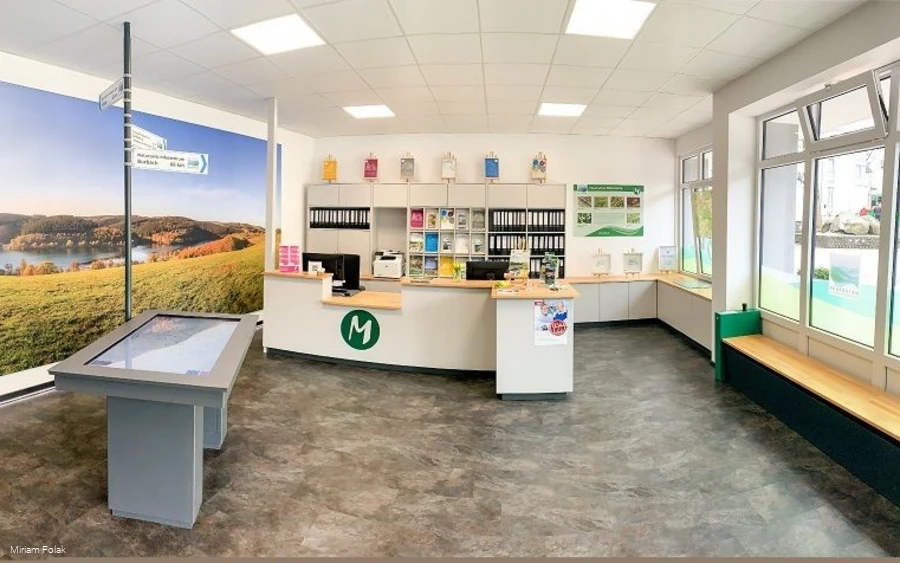 Verkaufsraum der Touristinfo