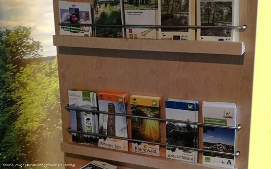 Prospektauslage Prospektauslage