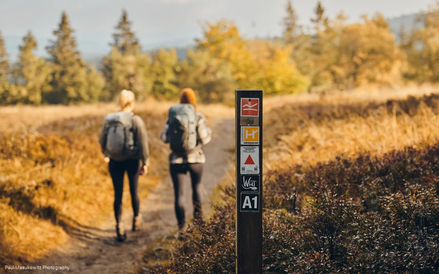 Sauerland-Wanderdoerfer im Herbst