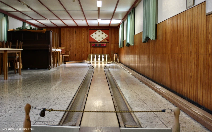 Landgasthof Vogt Bad Sassendorf Bettinghausen - Kegelbahn Landgasthof Vogt Bad Sassendorf Bettinghausen - Kegelbahn