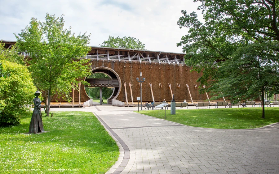Gradierwerk im Kurpark Bad Sassendorf III