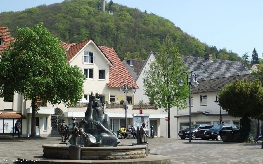Kirchplatz Niedermarsberg Kirchplatz Niedermarsberg