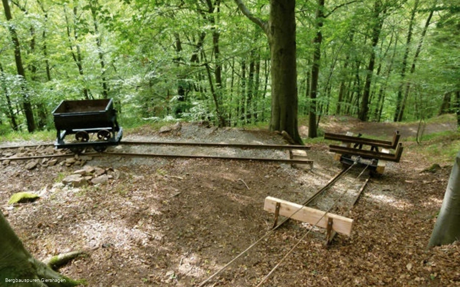 Bergbauspuren Giershagen