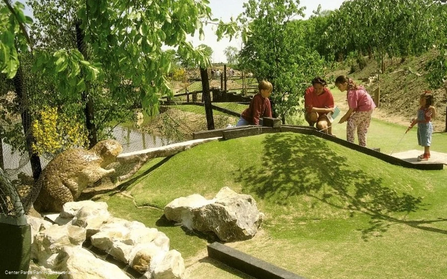 Minigolf bei Center Parcs