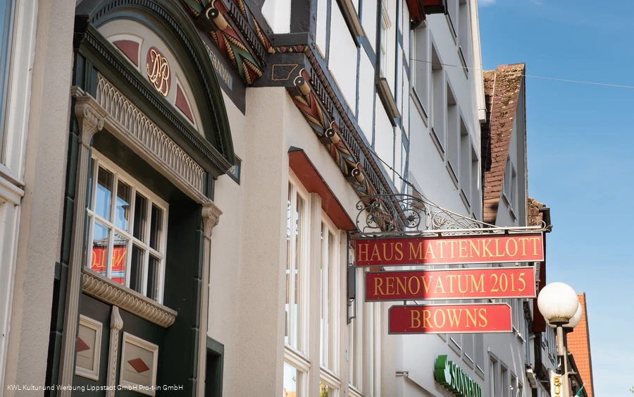 Fachwerkhäuser in der Rathausstraße Fachwerkhäuser in der Rathausstraße