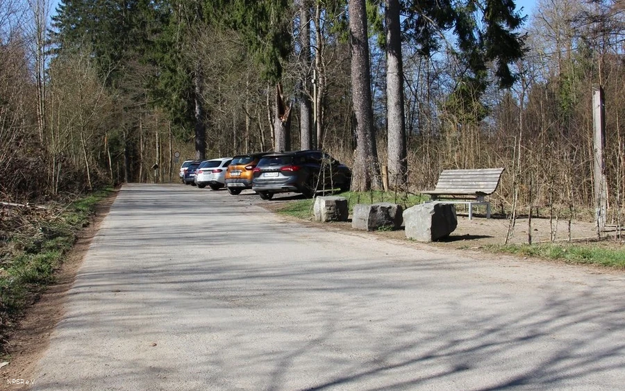 Parkfläche Wanderparkplatz Borke Parkfläche Wanderparkplatz Borke