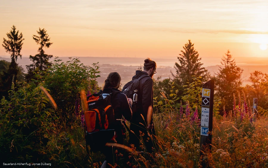 Sonnenaufgang Eisenberg Höhenflug