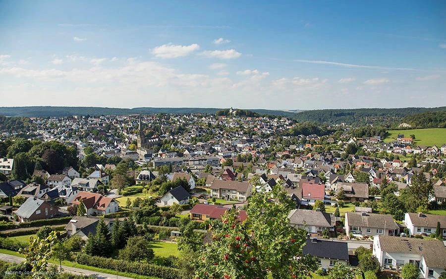 Ausblick vom Berg