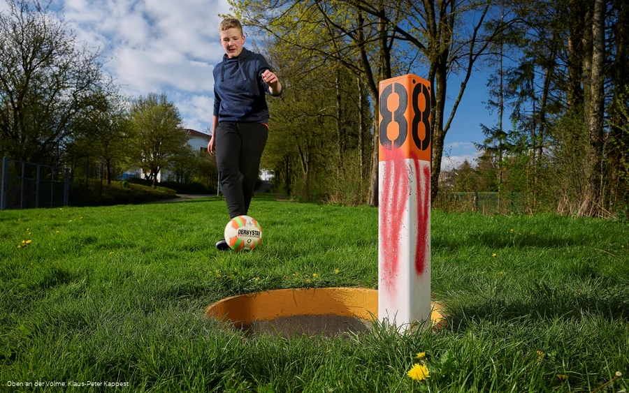 Fußballgolf - Bahn 8