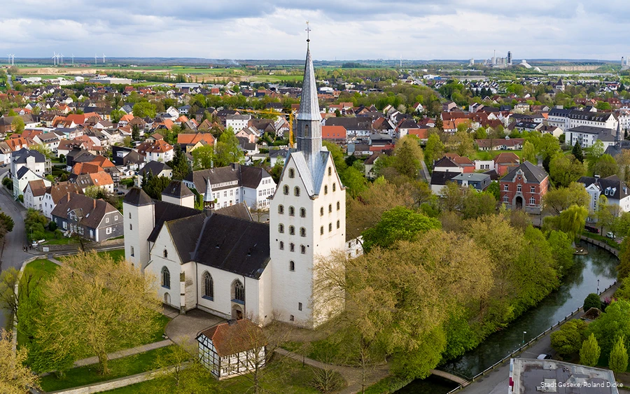Geseke drone shot