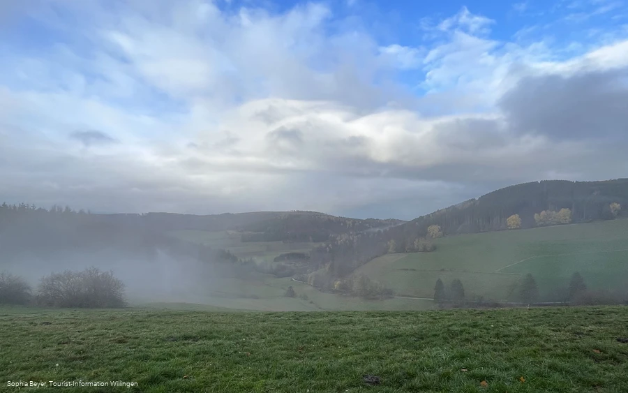 Am Wanderweg R2 bei Rattlar