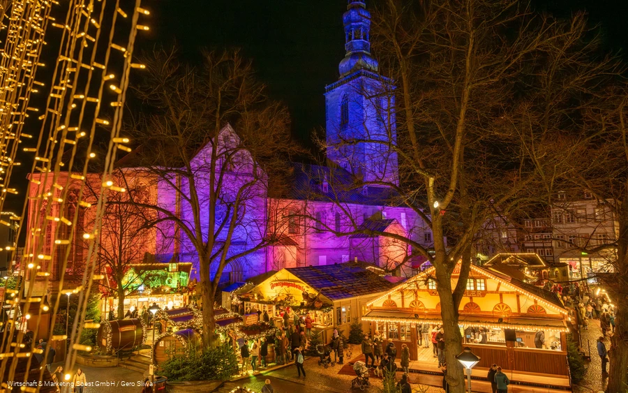 Soester Weihnachtsmarkt Petrikirchplatz Soester Weihnachtsmarkt Petrikirchplatz