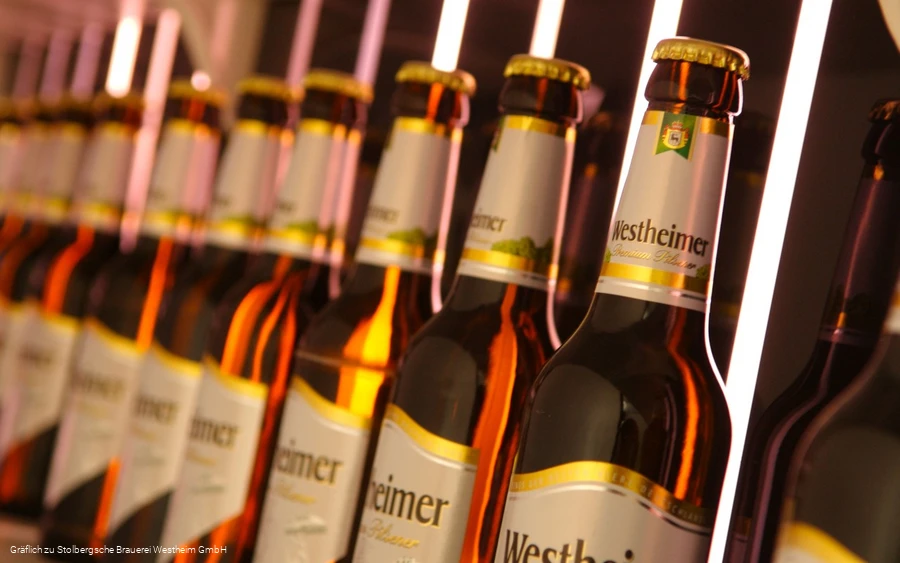 Gräflich zu Stolberg'sche Brauerei Westheim Flaschen