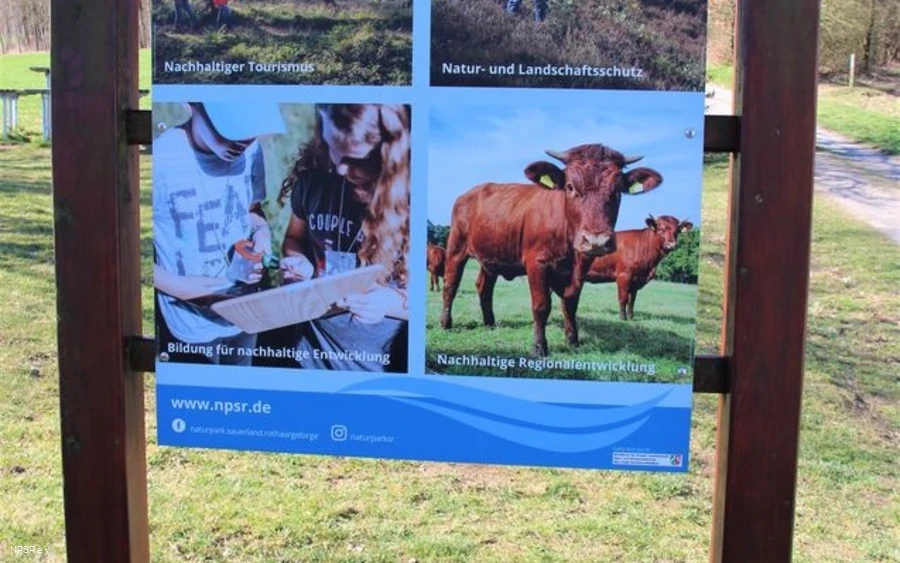 Infotafel Wanderparkplatz Imberg