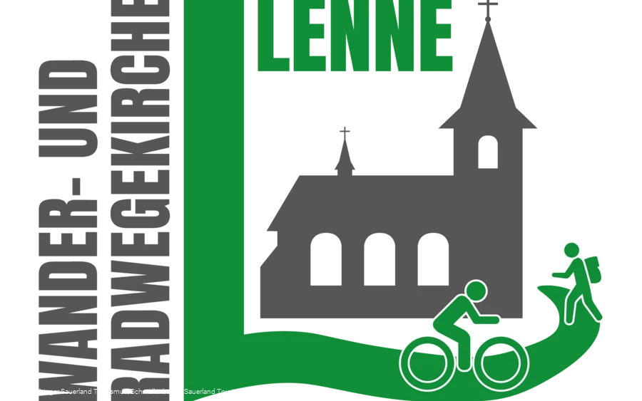 Wander- und RadwegeKirche Lenne