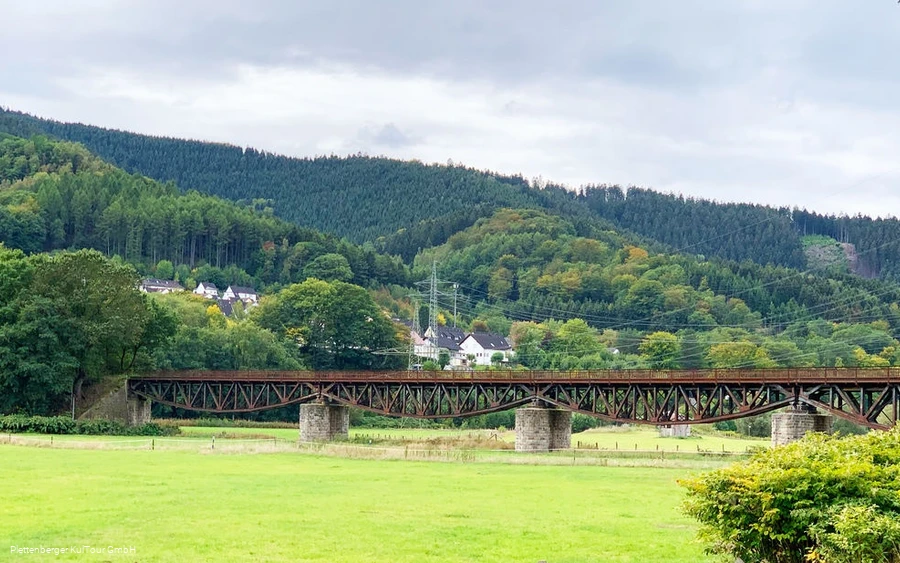 Fischbauchbogenbrücke Plettenberg-Böddinghausen Fischbauchbogenbrücke Plettenberg-Böddinghausen