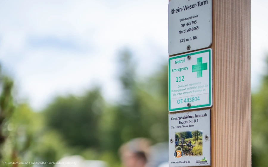 Audiopodcast am Rhein-Weser-Turm